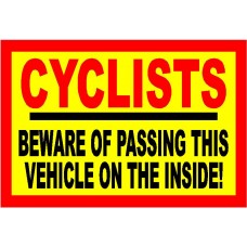 Caution Cyclist 3